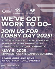 OutFront MN Lobby Day 2025