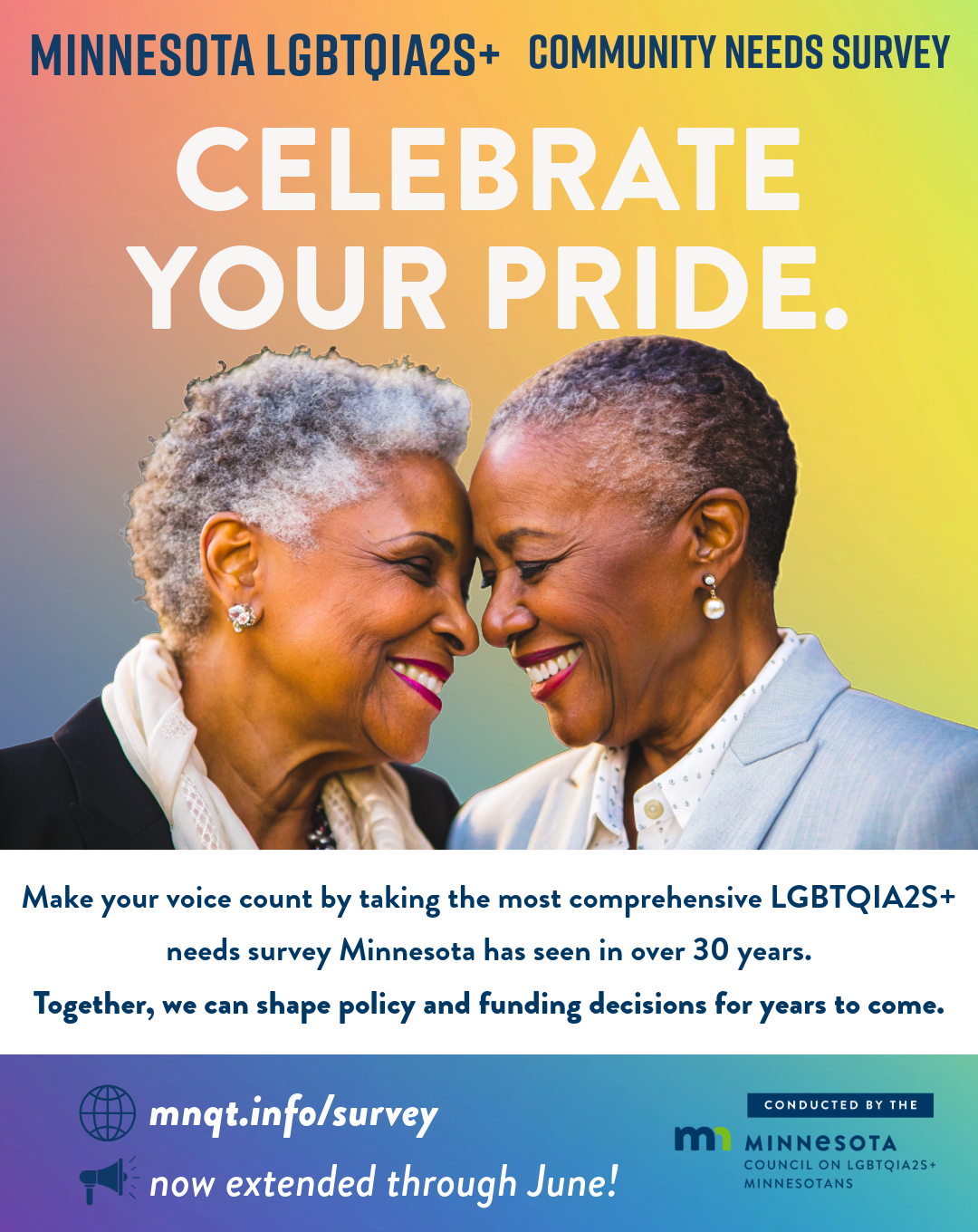 Survey extended through Pride month