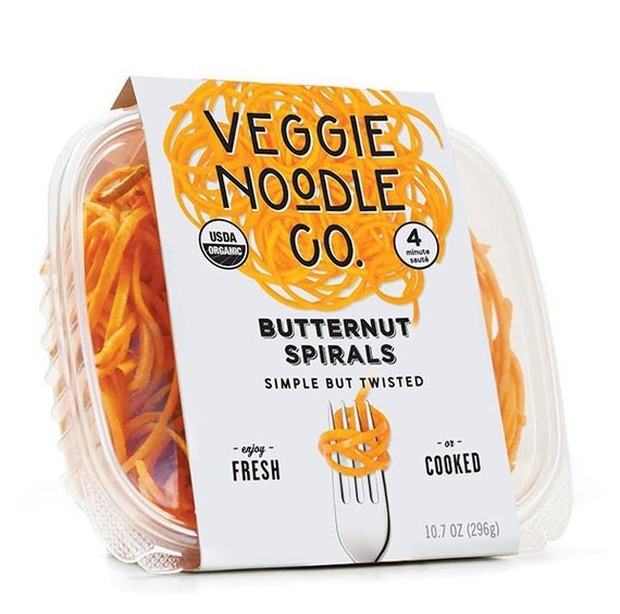 Photo of recalled Veggie Noodle Company Butternut Spirals product