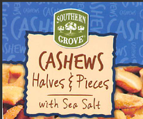 Southern Grove Cashew Halves and Pieces with Sea Salt