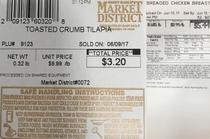 toasted crumb tilapia