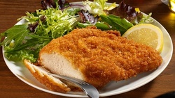 Breaded chicken cutlet