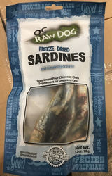 OC raw dog sardines recall