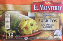 image of recalled burritos