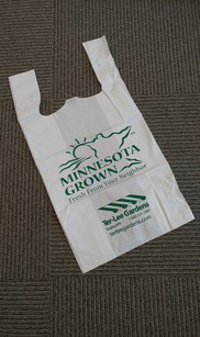 Minnesota Grown plastic bag