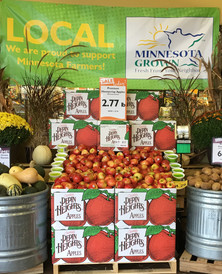 Local Foods on Display at a Grocery Store