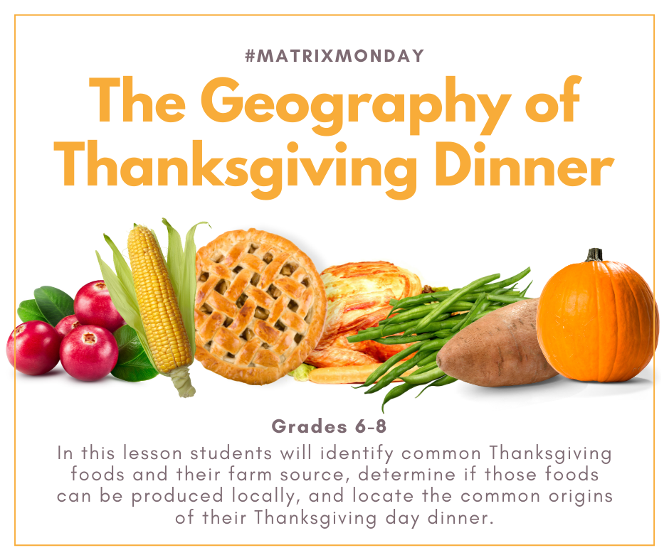 The Geography of Thanksgiving Dinner