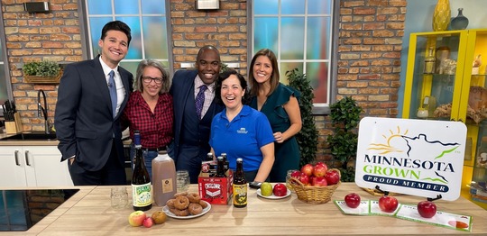 WCCO Mid Morning with Sweetland Orchard Apple Promotion Media
