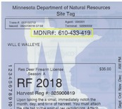 Minnesota Residence Deer Firearm License