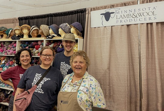 MN Grown Staff at MNLWPA booth