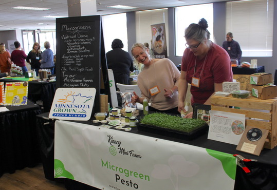 Kinney Mini Farms MN Grown Member Exhibiting at FEAST Tradeshow