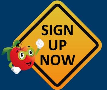 Sign up for a training now with the apple supper veggie