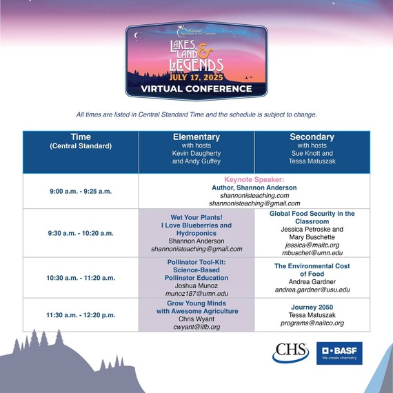 Virtual Conference Agenda