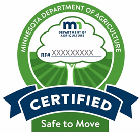 MDA certified safe to move logo