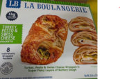 LA BOULANGERIE TURKEY PESTO & SWISS CHEESE POCKETS