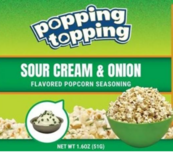 Popping Topping Sour Cream & Onion