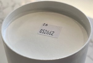Milkjam Black non-dairy frozen dessert lot number