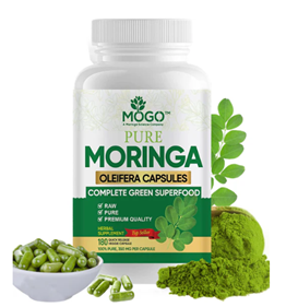 Pure Moringa Oleifera Capsules