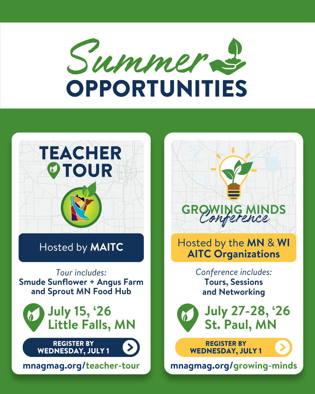 Summer Opportunities