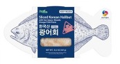 Sliced Korean Halibut with Soy Sauce, Wasabi, Vinegar Chili Paste