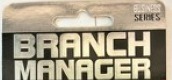 Branch Manager for Men