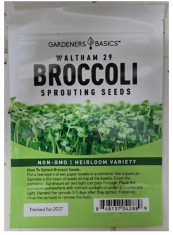 Gardeners Basics Waltham 29 Broccoli Sprouting Seeds