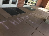 sidewalk art