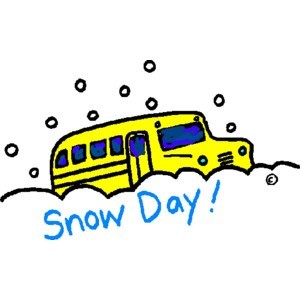 Snow day bus