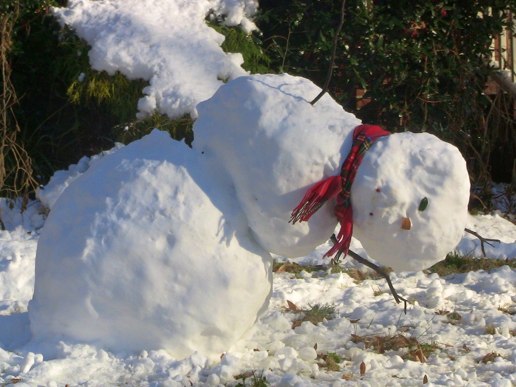 Melting Snowman