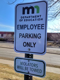MDE Parking Signs