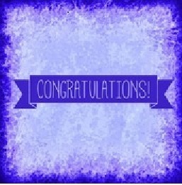 Congratulations banner