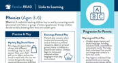Familes READ Toolkit Grade 3-6 Phonics
