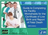Guide to completing facility worksheet