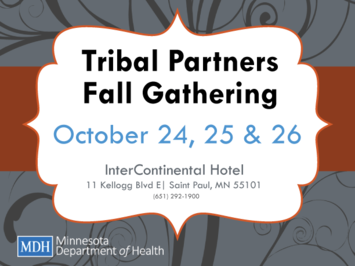 Tribal Partners Fall Gathering Save the Date