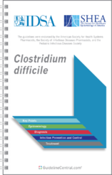 image of clostridium difficile pocket guide