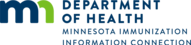 MDH logo for the Minnesota Immunization Information Connection (MIIC)