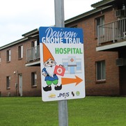 Dawson trail sign