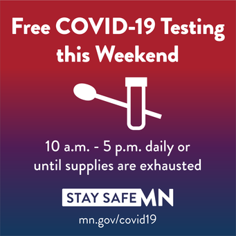 Testing Weekend graphic