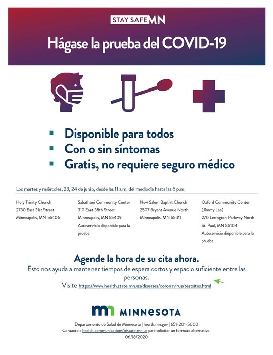 Testing Flyer_Spanish