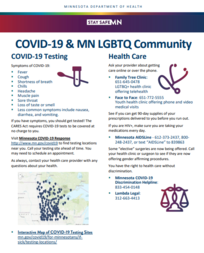 COVID-19 & MN LGBTQ Community resource guide tthumbnail