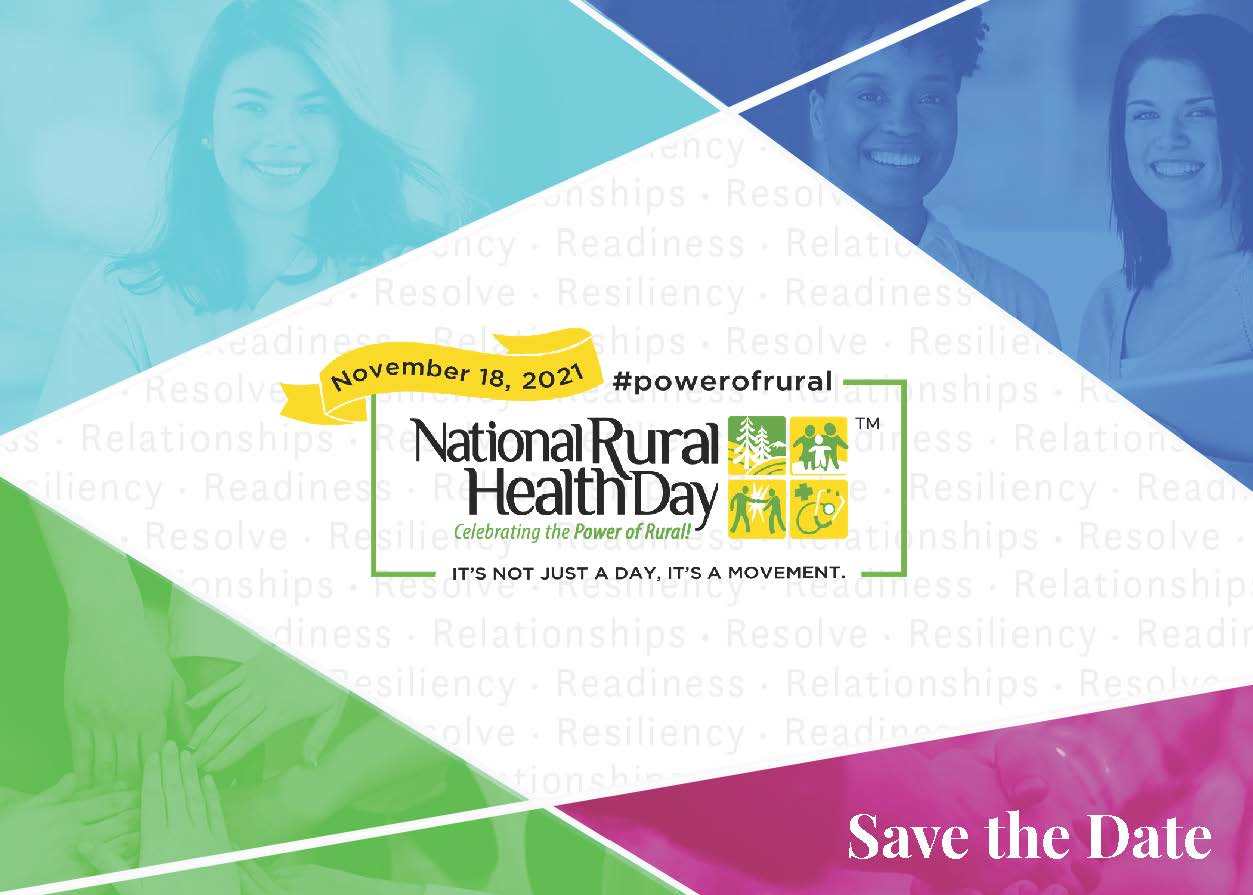Save the date for National rural health day 2021