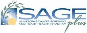 SagePlus Logo Minnesota's Cancer Screening and Heart Health Program