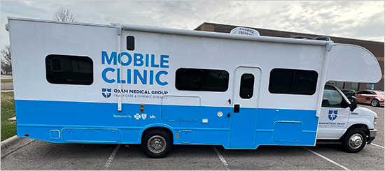 Odam Medical Group’s Mobile Clinic