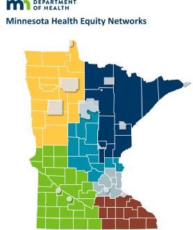 Minnesota Health Equity Network regions