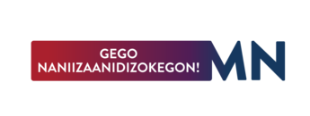 Ojibwe stay safe logo