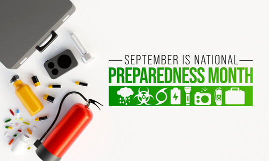 Septemember is National Preparedness Month