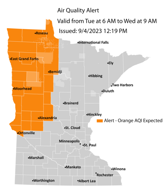 Air quality alert sept 5 2023