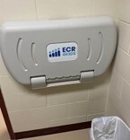 Baby changing station