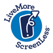 LiveMore ScreenLess logo