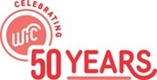 red 50th WIC logo